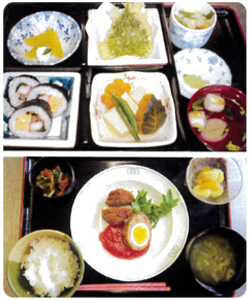 出来立てのおいしい食事